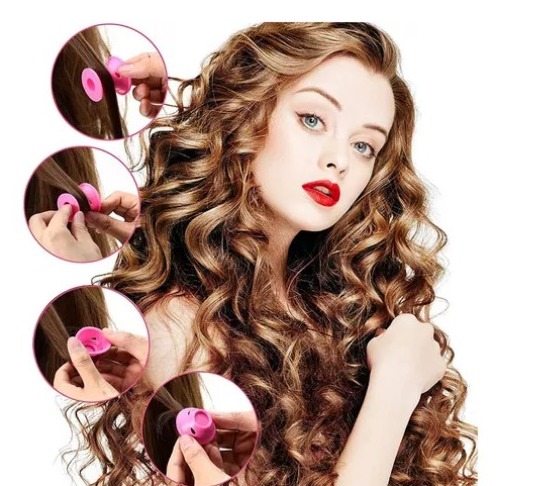 RIZADOR DE SILICONA PARA CABELLO